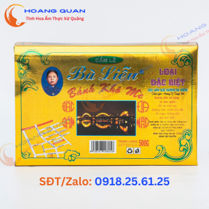 Bánh khô mè bà liễu Bột Mỳ đặc biệt loại 500g