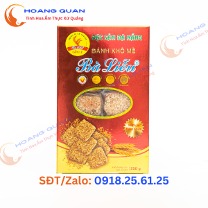 Bánh khô mè bà liễu loại 250g 1