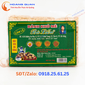 Bánh Khô Mè Bà Liễu Bì Xanh 250g