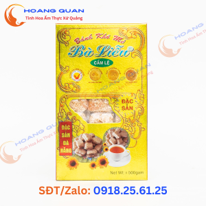 Bánh Khô Mè Bà Liễu Hộp 500g