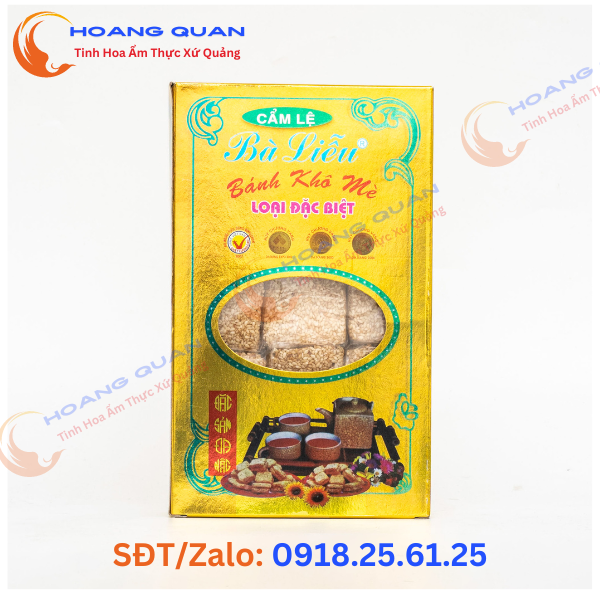 Bánh Khô Mè Bà Liễu Đặc Biệt 650g