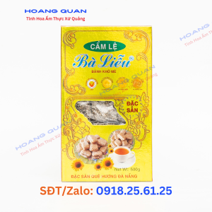 Bánh khô mè bà liễu mè đen loại 500g