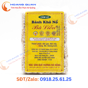 Bánh khô nổ Bà Liễu bì 400g